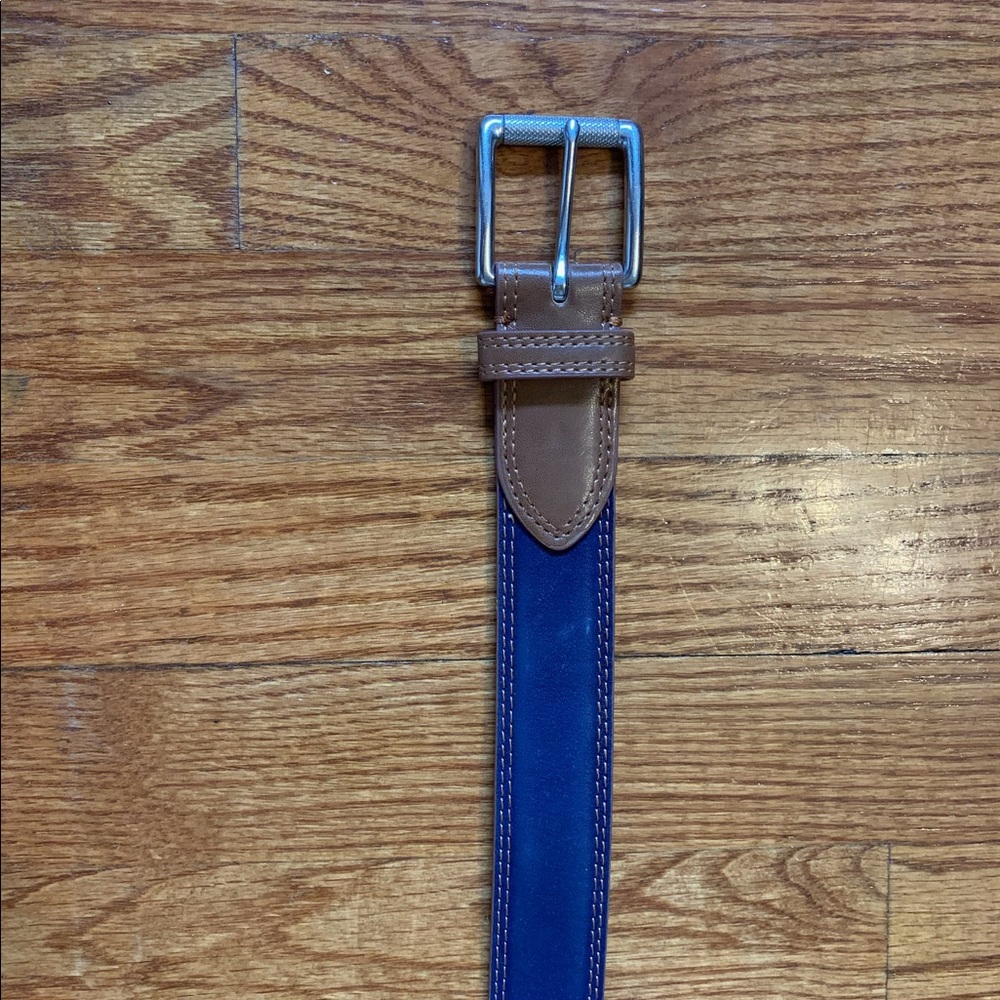 Blue Suede Men’s Belt